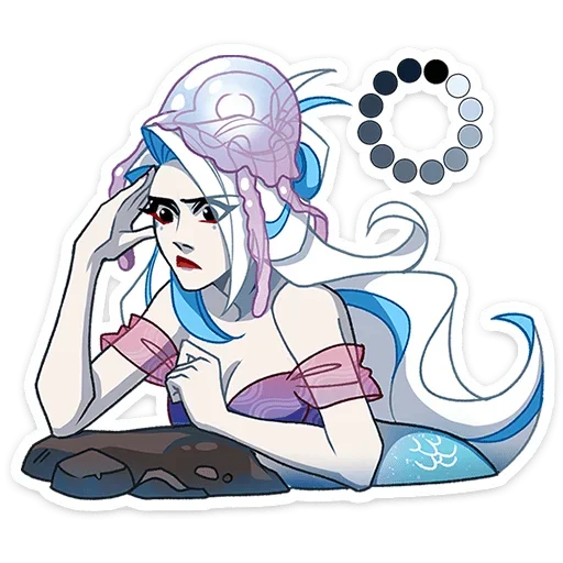 Стикер Aqua_Nyasticks - 1