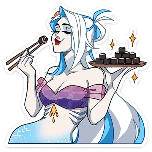 Sticker Aqua_Nyasticks - 1