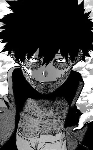 cartoon sketch black and white