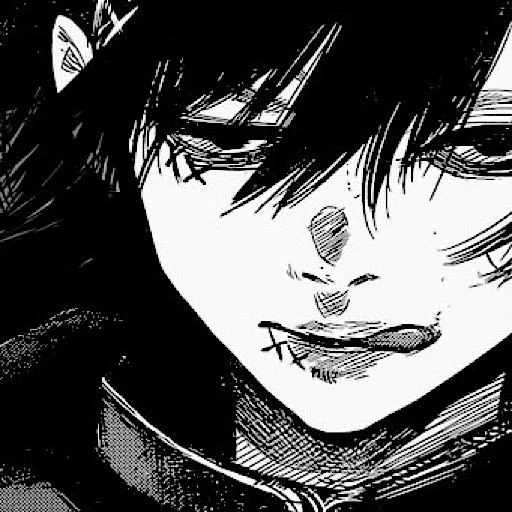 эскиз аниме иллюстрация