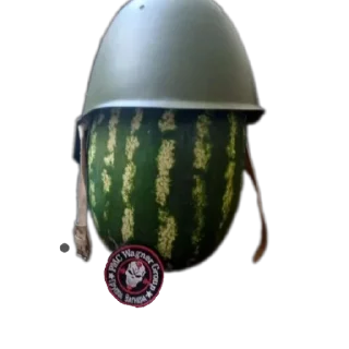 Sticker Арбуз арбуз привет - 5