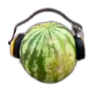 Sticker Арбуз арбуз привет - 1