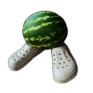 Sticker Арбуз арбуз привет - 10