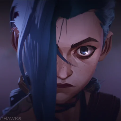 Стикер 🕹 Arcane: LoL [@TodorokiShouto] - 11