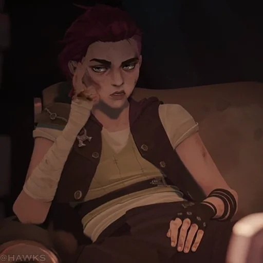 Стикер 🕹 Arcane: LoL [@TodorokiShouto] - 10