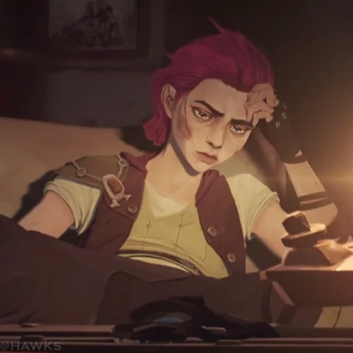 Стикер 🕹 Arcane: LoL [@TodorokiShouto] - 6