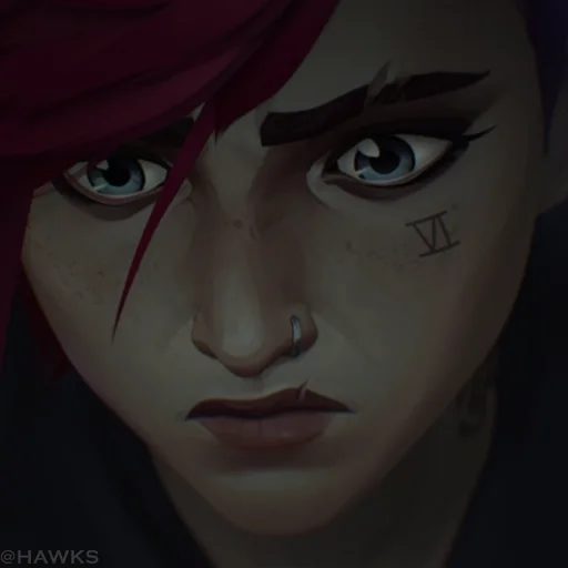 Стикер 🕹 Arcane: LoL [@TodorokiShouto] - 5