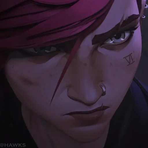 Стикер 🕹 Arcane: LoL [@TodorokiShouto] - 3