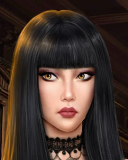 чёлка губа человеческое лицо