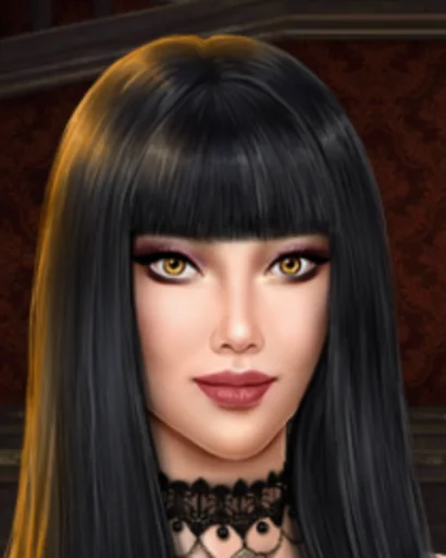 человеческое лицо чёлка губа