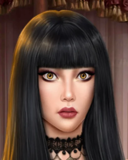 чёлка губа человеческое лицо