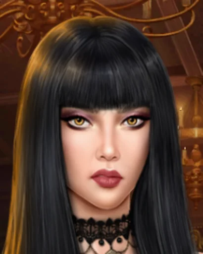 чёлка человеческое лицо губа