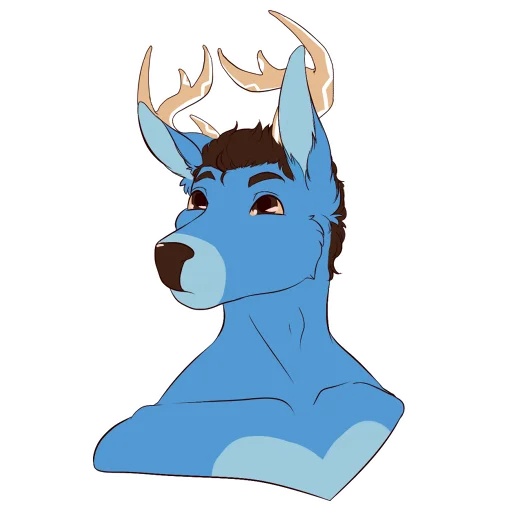 Sticker ArchieWithAntlers - 1