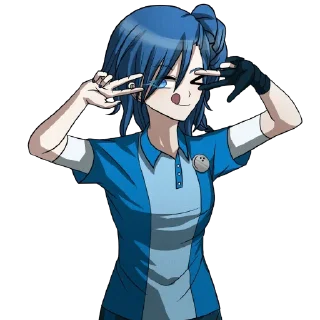 Sticker ᴀʀᴇɪ ɴᴀɢᴇɪsʜɪ - @danganronpashumaisaihara - 8