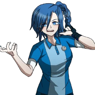 Sticker ᴀʀᴇɪ ɴᴀɢᴇɪsʜɪ - @danganronpashumaisaihara - 1