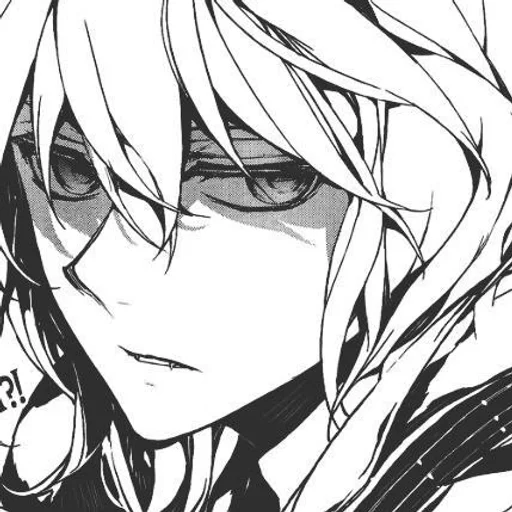 эскиз аниме иллюстрация