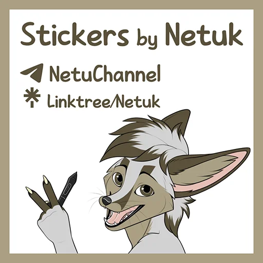 Sticker AriRexByNetuk - 1