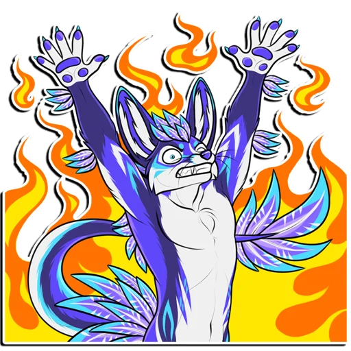 Sticker AriRexByNetuk - 1