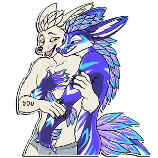 Стикер Ari Rex by Netuk - 2