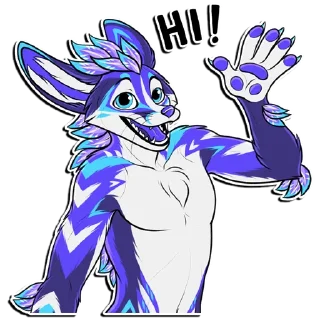 Стикер Ari Rex by Netuk - 7