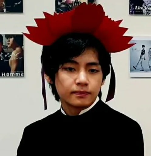 human face clothing hat