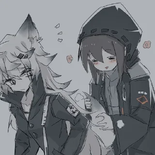 Стикер 𝐀.𝐧.ೃ࿔ @DeeathButterfly1 @Arknights_ir - 4