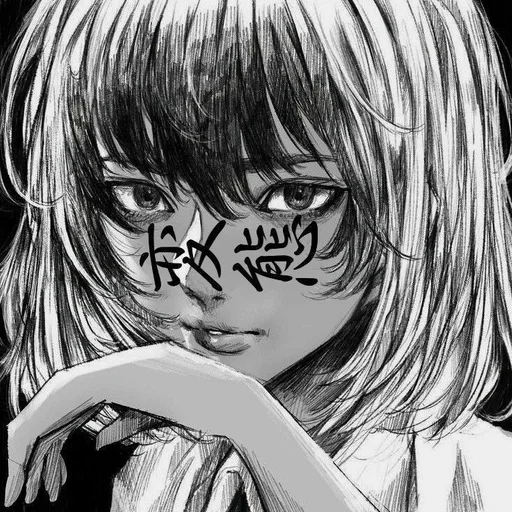 sketch drawing anime