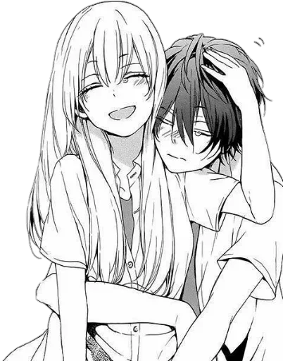 эскиз иллюстрация аниме