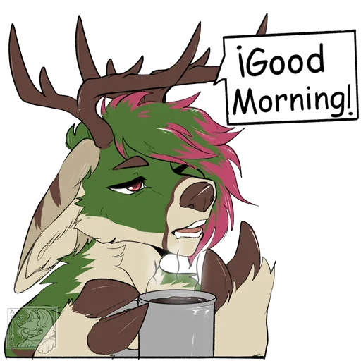 Стикер @ArtArtllys ComissionsStikers 2 - 8