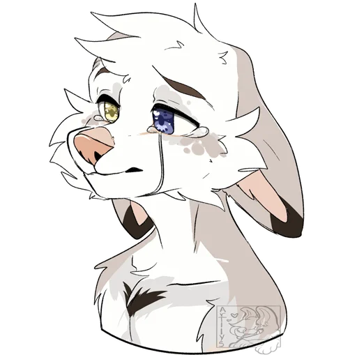 Стикер @ArtArtllys ComissionsStikers 2 - 1