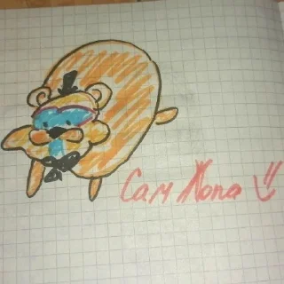 Стикер Фнафец by @etopezdaW - 2