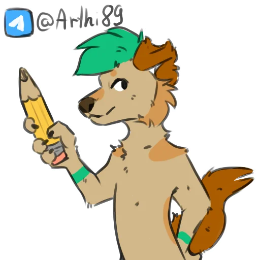 Sticker Arthidogo - 1