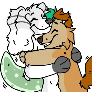 Sticker Arthi dog - 1