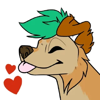 Sticker Arthi dog - 5