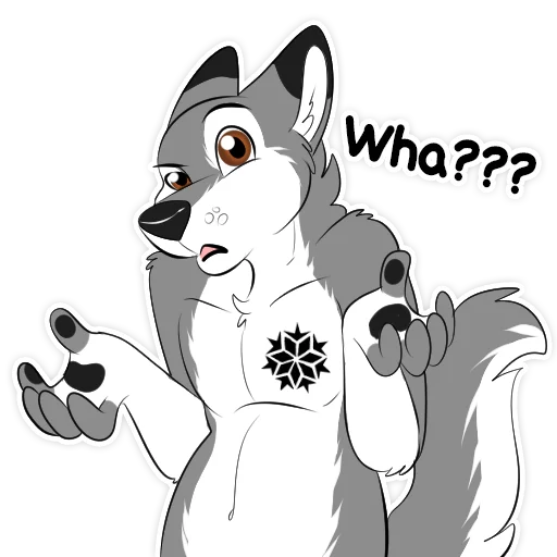 Sticker ArtiHusky - 1