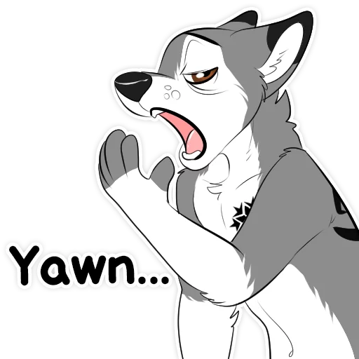 Sticker ArtiHusky - 1