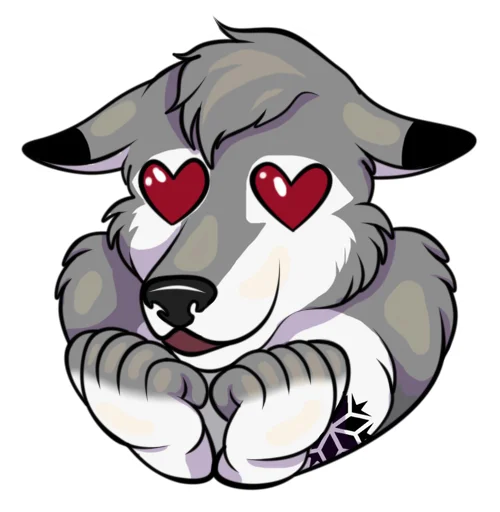 Sticker ArtiHusky - 1