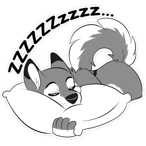 Sticker ArtiHusky - 1