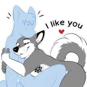 Стикер ArtiHusky :D - 2