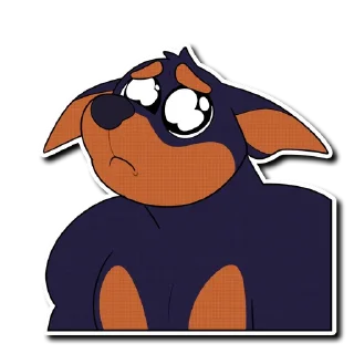 Sticker Artie the Dobie - 6