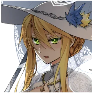 Стикер |°•|Artoria Pendragon (Ruler)|•°| - 4