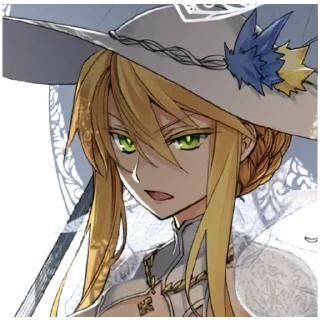 Стикер |°•|Artoria Pendragon (Ruler)|•°| - 8