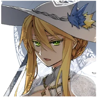 Стикер |°•|Artoria Pendragon (Ruler)|•°| - 7