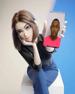 Sticker Samsung Sam - 6