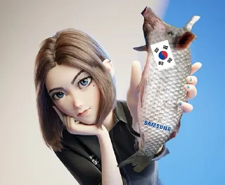 Sticker Samsung Sam - 8