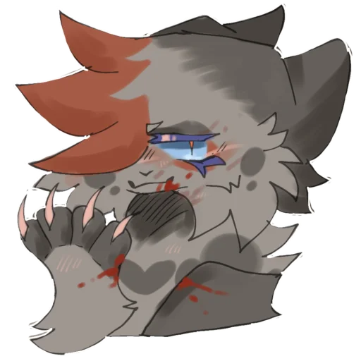 Стикер Ash_Fur - 1