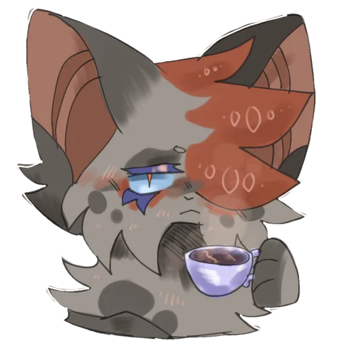 Sticker Ash_Fur - 1