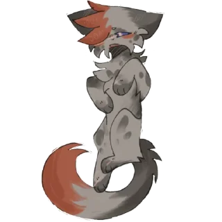 Sticker 𖤐⭒๋࣭ ⭑ Уголёк на все случаи жизни ♡ - 9