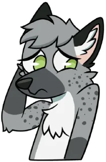 Sticker Ashes Wolf - 9