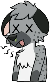 Sticker Ashes Wolf - 1